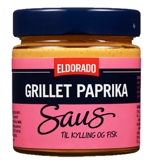 Grillet Paprikasaus Eldorado 180g