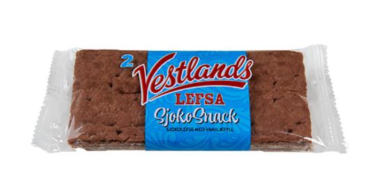 Sjoko Snack Vestlandslefsa 75g