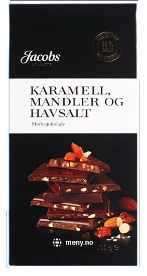 Jacobs Karamell, Mandler & Havsalt 100g