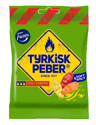 Tyrkisk Pepper Soft & Spicy 120g