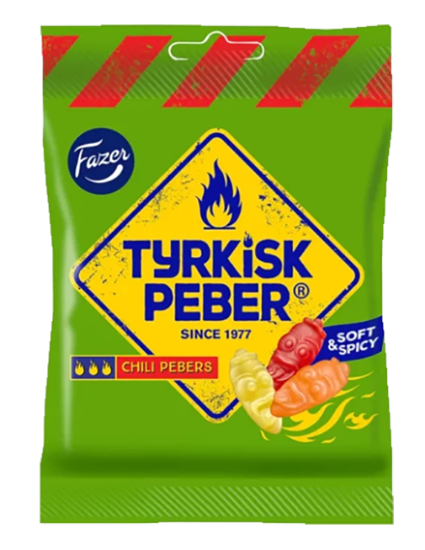Tyrkisk Pepper Soft & Spicy 120g