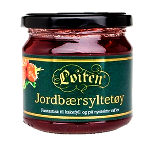 Løiten Jordbærsyltetøy 200g