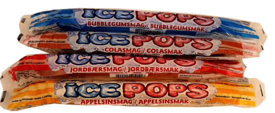 Snowtime Ice Pops 90ml Assortert