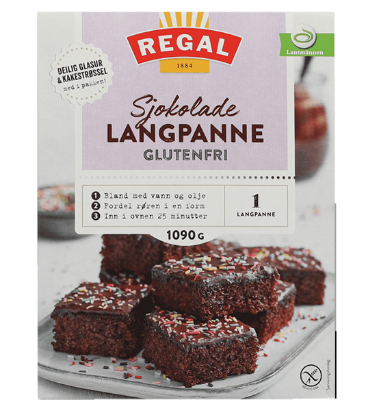 Sjokoladekake Glutenfri 1090g