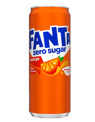 Fanta Appelsin Zero 330ml