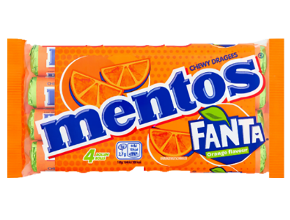 Mentos Fanta 4pk