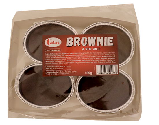 Brownie Soft 4pk 180g