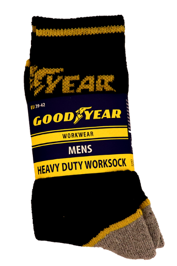 Goodyear Sokker Svart 39-42