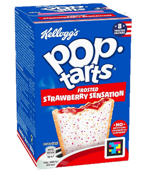 Pop Tarts Frosted Strawbeery 384g