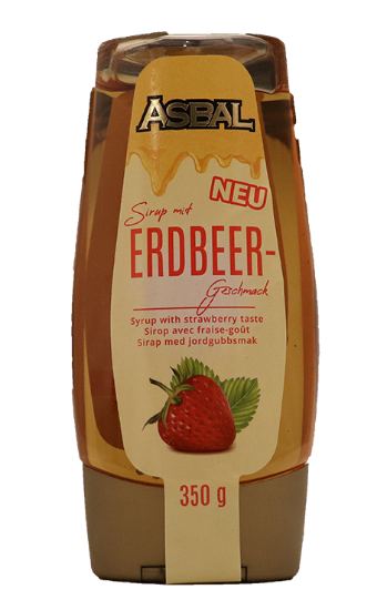 Honning Sirup m/Jordbær Aroma 350g