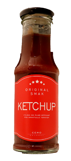 Ketchup Glassflaske