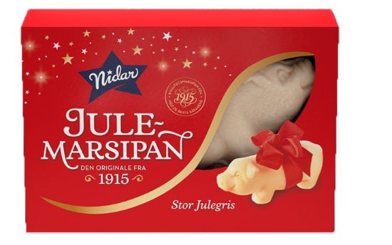 Julemarsipan Stor Julegris 193g
