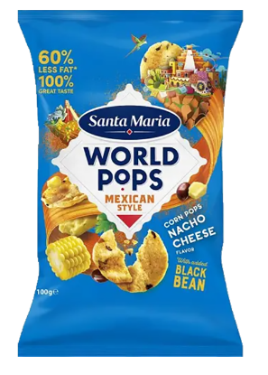 Santa Maria World Pops Mexican Style 100g