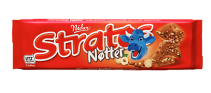 Stratos Storplate Nøtt 155g