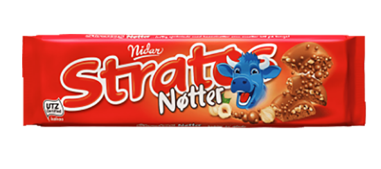 Stratos Storplate Nøtt 155g