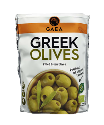 Gaea Grønne Oliven u/stein 150g
