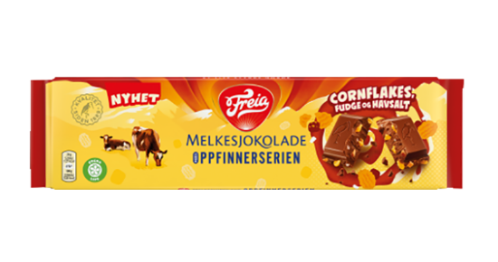 Melkesjokolade Cornflakes Fudge 190g