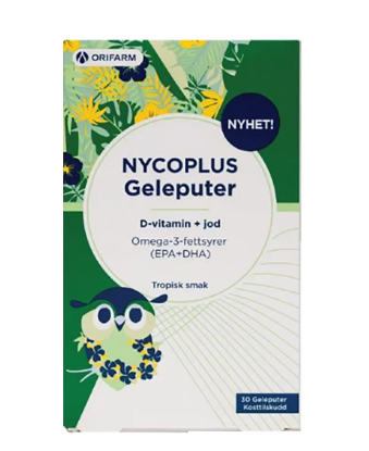 Nycoplus Geleputer Tropisk Smak 30stk