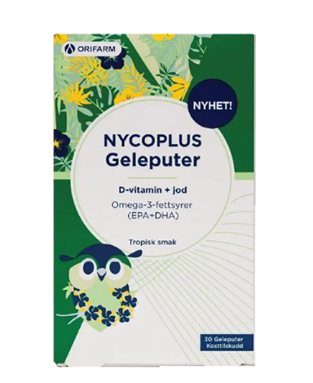 Nycoplus Geleputer Tropisk Smak 30stk