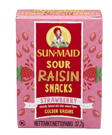 Sun Maid Sour Raisin Strawberry 37,7g