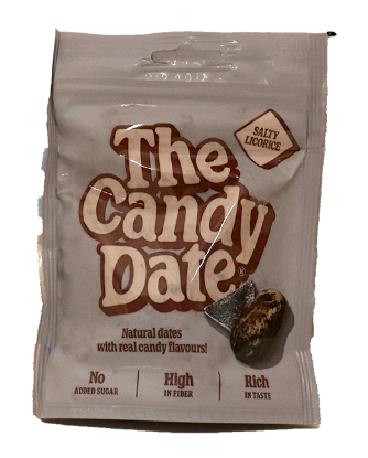 The Candy Date Salty Liqorice 100g