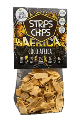 Strips Chips Coco Africa 50g