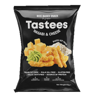 Tastees Wasabi & Cheese 65g