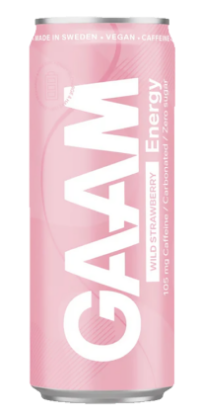 Gaam Energy Wild Strawberry 330ml