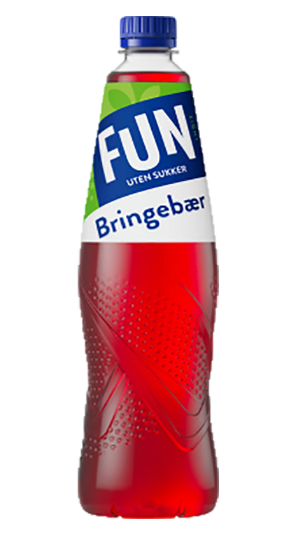 Fun Light Bringebær 0,8l