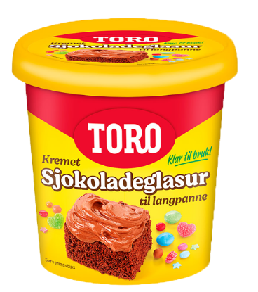 Toro Kremet Sjokoladeglasur 340g