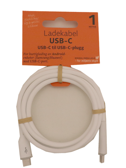 USB-C til USB-C 1m