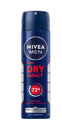 Nivea Men Dry Impact Spray 150ml