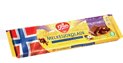 Freia Melkesjokolade Fruktnøtt 220g
