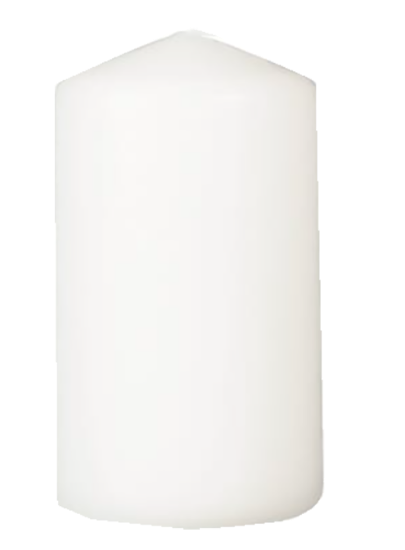 Unik Kubbelys Hvit 13cm 1stk
