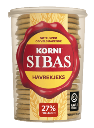 Sibas Havrekjeks 290g
