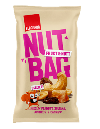 Nutbag Frukt&Nøtt 50g Eldorado