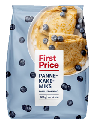 Pannekakemiks 522g First Price
