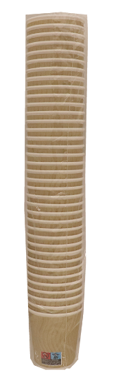 Pappkopper kraft 25cl 37pk