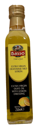 Basso Olivenolje Med Sitron 250ml