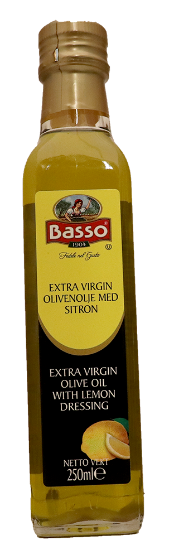 Basso Olivenolje Med Sitron 250ml