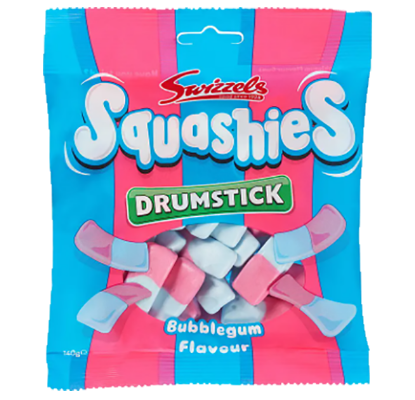 Squashies Drumstick Bubblegum 140g