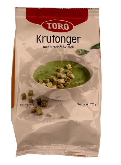 Krutonger m/Urter&Hvitløk 175g