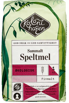 Spelt Sammalt Fin Økologisk 1 kg Kvelde Mølle