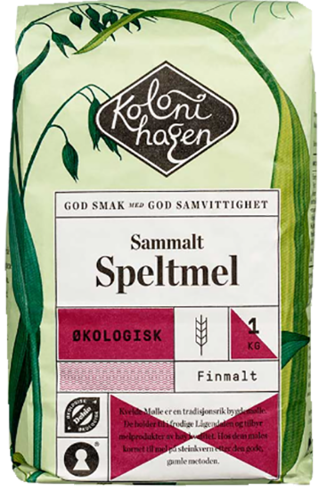 Spelt Sammalt Fin Økologisk 1 kg Kvelde Mølle