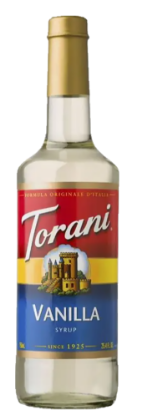 Torani Vanilla Syrup 750ml
