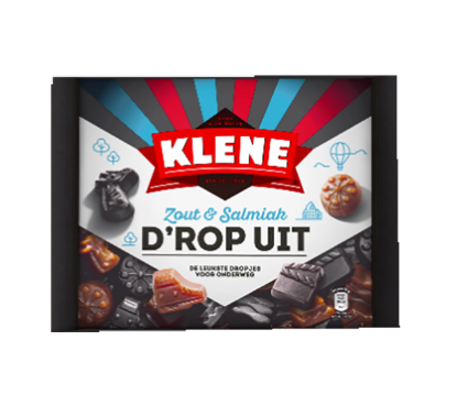 Klene Lakris Salt & Salmiakk 400g