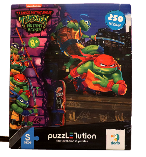 Turtles Mutant Mayhem Puzzle S 150stk
