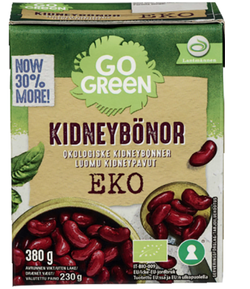 GoGreen Kidneybønner 380g