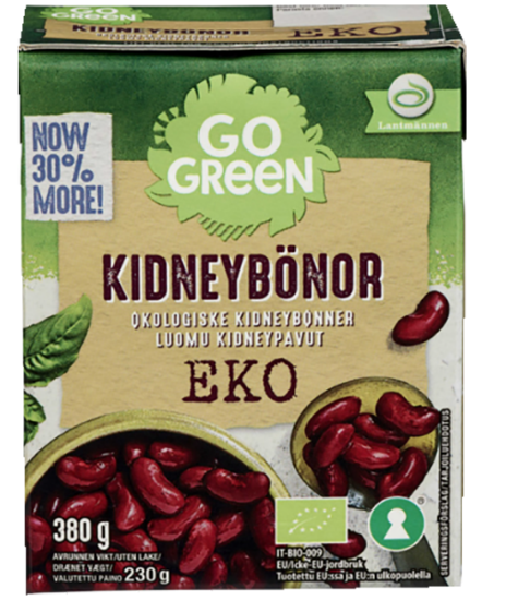 GoGreen Kidneybønner 380g