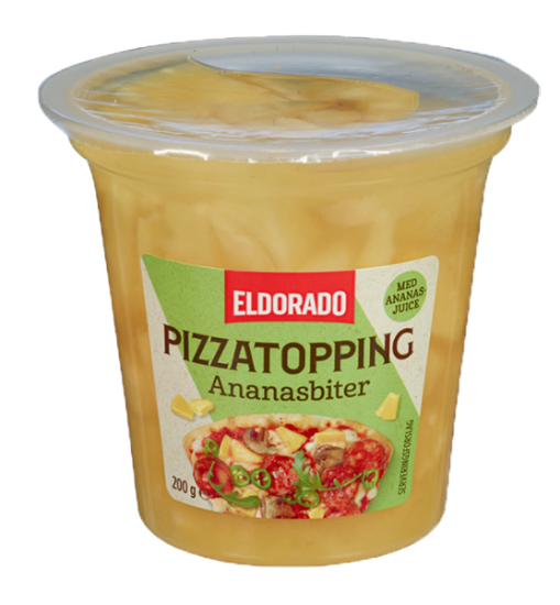 Pizzatopping Ananasbiter 200g